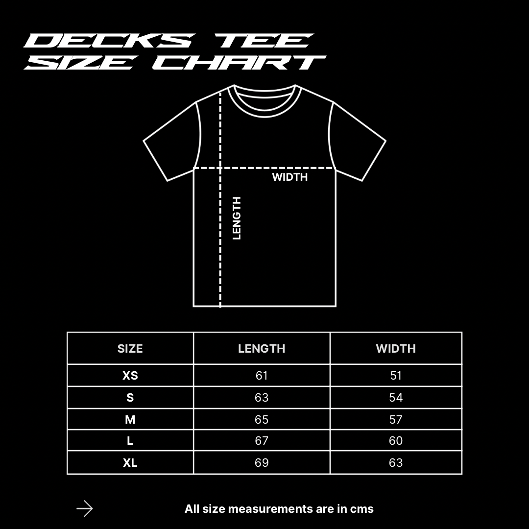 'WHITE' DECKS TEE
